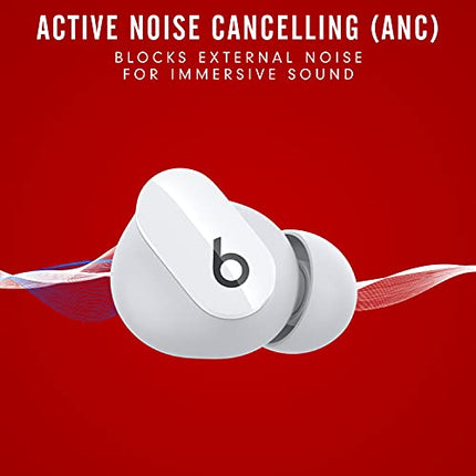 Beats Earbuds White Bluetooth, Wireless