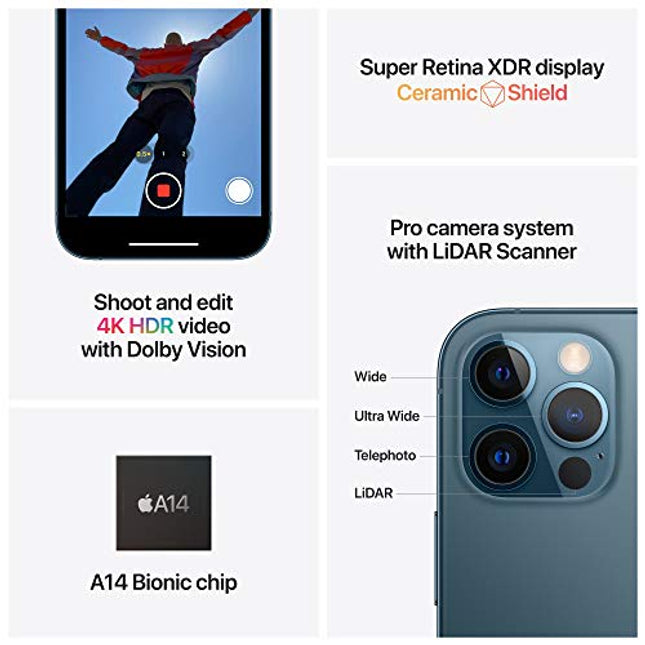 iPhone 12 Pro 6.1" 256GB Pacific Blue