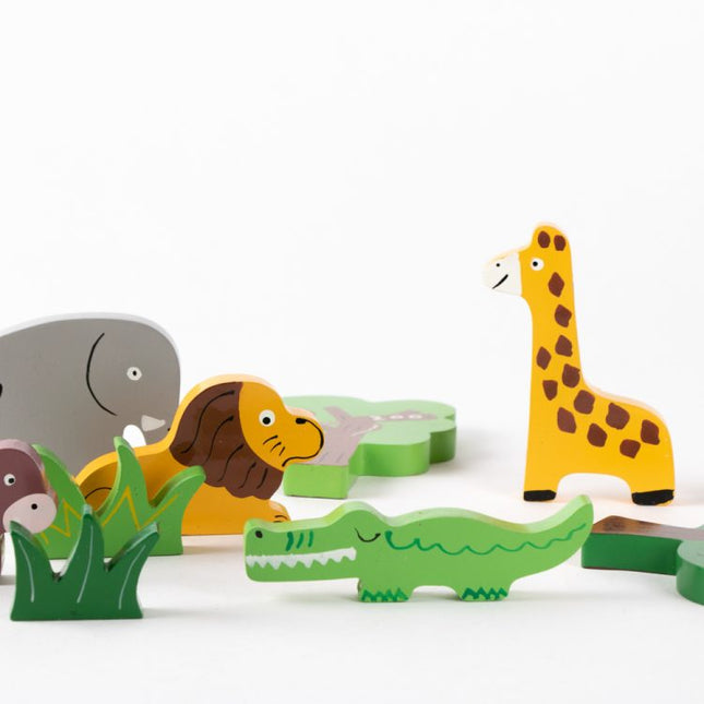 zoo play set in bag 12