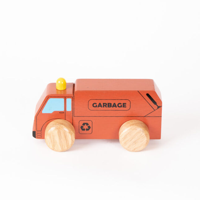 garbage truck push along