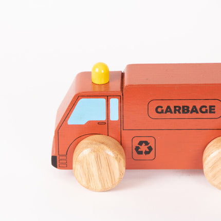 garbage truck push along