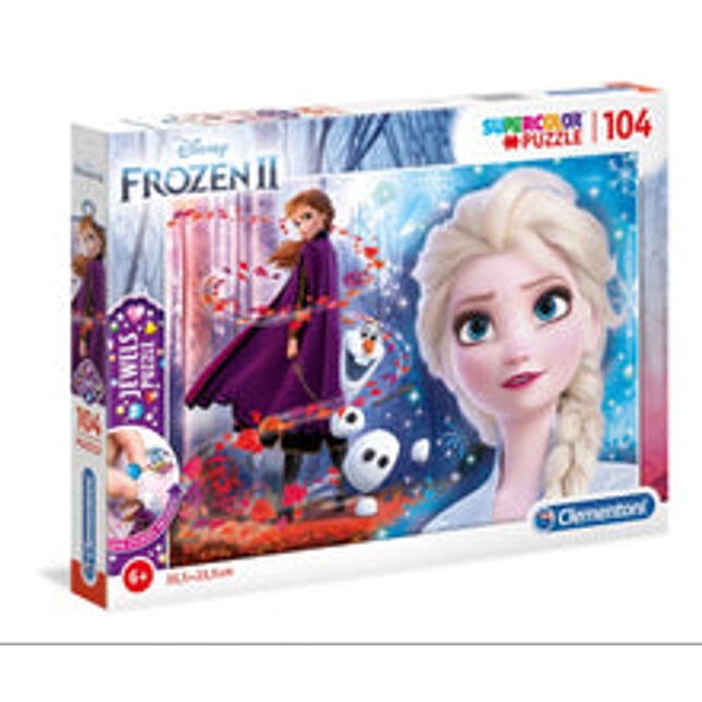 super colour 104 pc jewels frozen 2 elsa