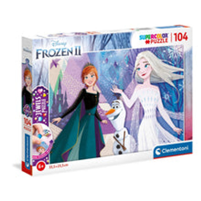 super colour 104 pc jewels frozen 2