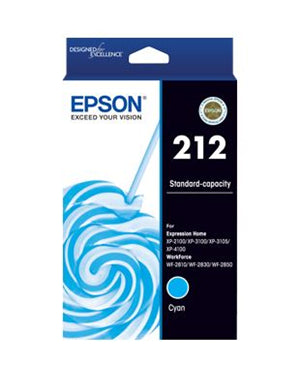 





Epson 212 Cyan Ink Cartridge

Features:
<div>Compatible With: WorkForce WF-2830 and WF-2850

Yield ~130 pages</div>
