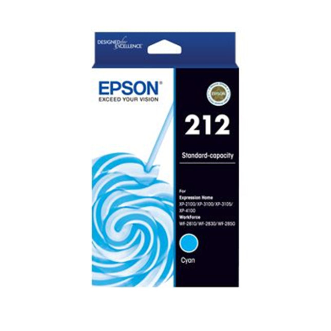 





Epson 212 Cyan Ink Cartridge

Features:
<div>Compatible With: WorkForce WF-2830 and WF-2850

Yield ~130 pages</div>