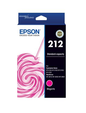 





Epson 212 Magenta Ink Cartridge

Features:
<div>Compatible With: WorkForce WF-2830 and WF-2850

Yield ~130 pages</div>