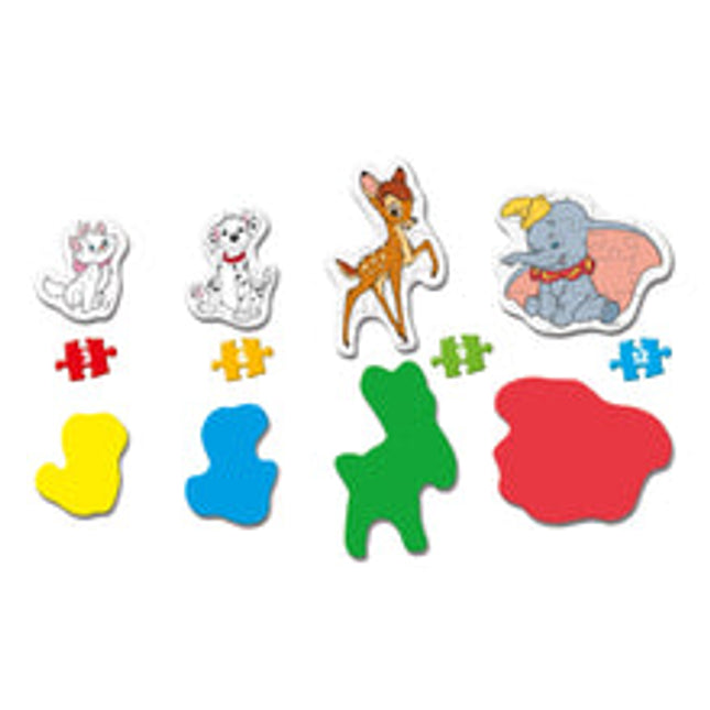 super colour my first puzzle disney 3 6 9 12 pcs