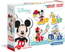 super colour my first puzzle disney mickey mouse 3 6 9 12 pcs