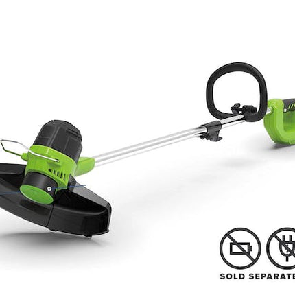 green works line trimmer g max 40 v li ion