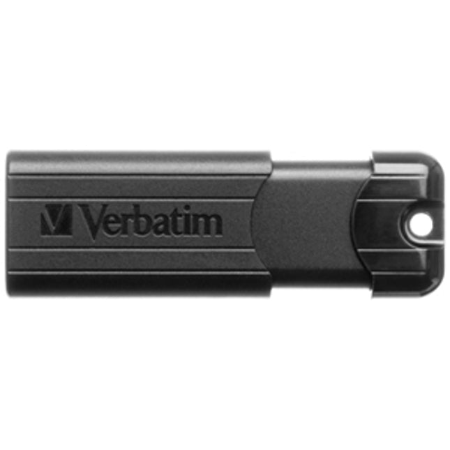Verbatim Store n go Pinstripe USB 3.0 64GB Drive (Black)