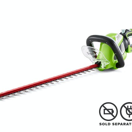 green works hedge trimmer g max 40 v li ion