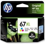 





HP 67XL Tri-Colour Ink Cartridge

Features:
<div>Yield ~200 pages.

Compatible with Envy 6020/Envy 6030/Envy 6220/DeskJet 2720</div>