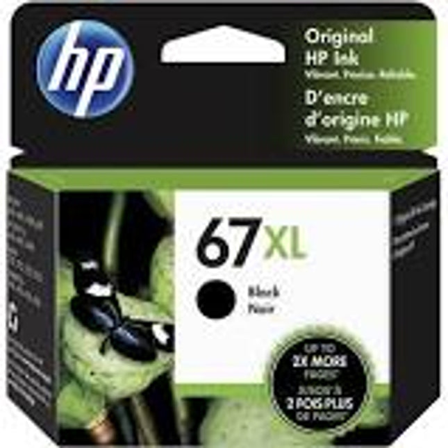 





HP 67XL Black Ink Cartridge

Features:
<div>Yield ~240 pages.

Compatible with Envy 6020/Envy 6030/Envy 6220/DeskJet 2720</div>