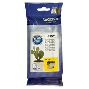 





Brother LC436Y Yellow Ink Cartridge

Features:
<div>Compatible With: MFCJ4540DW, MFCJ4540DWXL, MFCJ4440DW, MFCJ4340DWXL Yield ~1500 Pages</div>