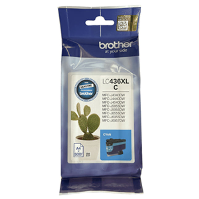 





Brother LC436XLC Cyan Ink Cartridge

Features:
<div>Compatible With: MFCJ4540DW, MFCJ4540DWXL, MFCJ4440DW, MFCJ4340DWXL Yield ~ 5000 Pages</div>