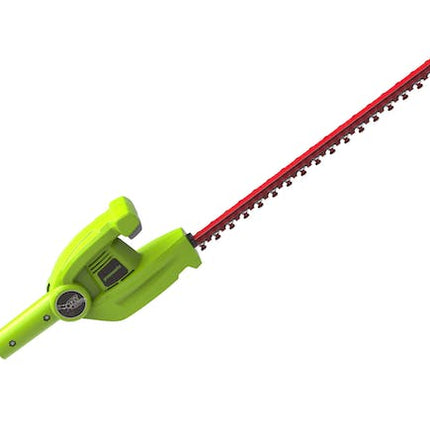 green works long reach hedge trimmer g max 40 v 2 0 ah kit
