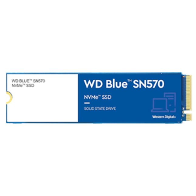 WD Blue 250GB SN570 PCIE M.2 2280 3D NVMe SSD