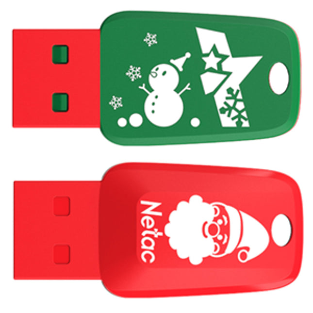 Netac U197 XMAS USB2 Flash Drive 64GB UFD Special Edition
