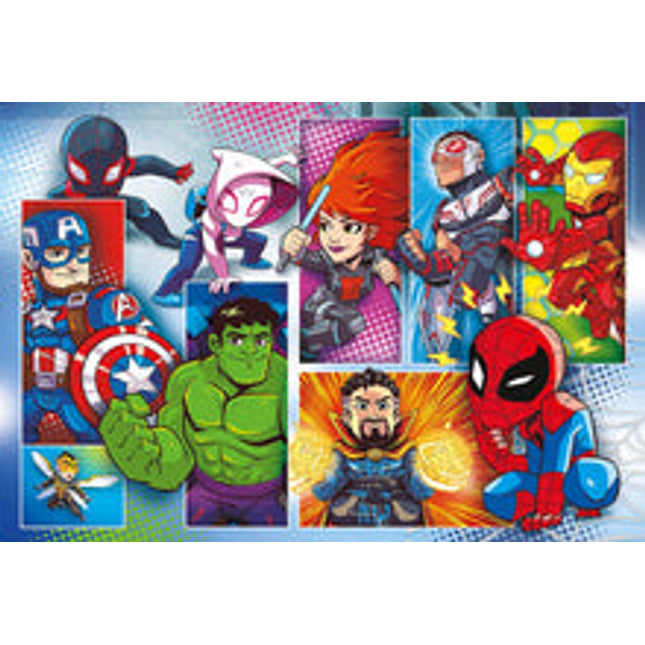 super colour maxi 24 pc superheros