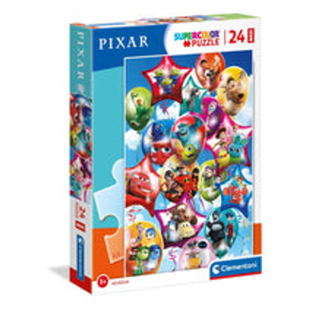 super colour maxi 24 pc pixar party