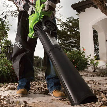 green works blower vac g max 40 v li ion digi pro 4 0 ah kit