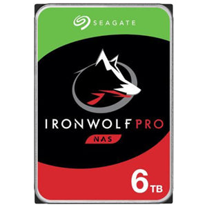 Seagate IronWolf Pro SATA 3.5" 7200RPM 256MB 6TB HDD 5Yr Wty