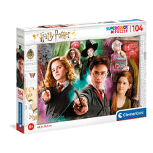 super colour 104 pc harry potter puzzle