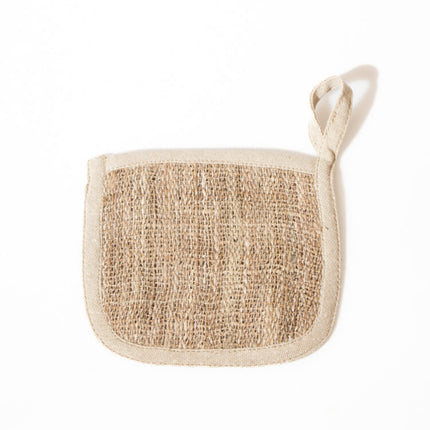 woven allo bath mitt