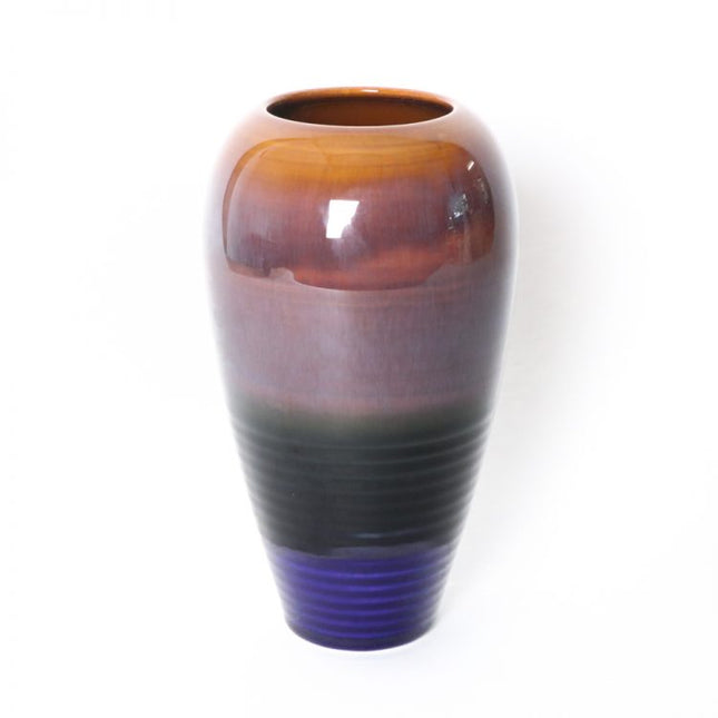rust brown vase