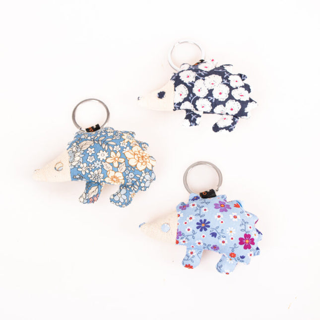 hedgehog keyring