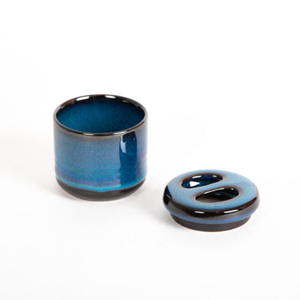 blue blk toothbrush holdr