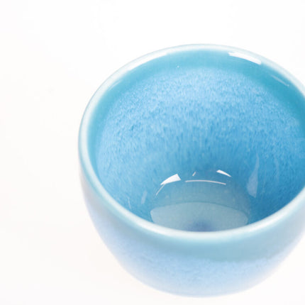 blue sky tea cup