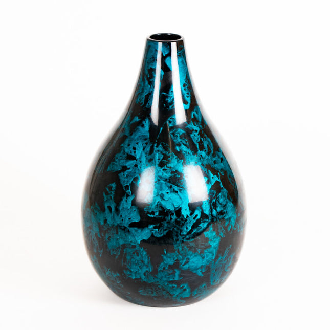 greenblack lacquer vase