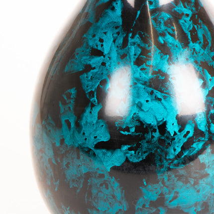 greenblack lacquer vase