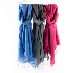 silk cotton scarf 2