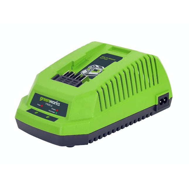 green works g max 40 v li ion battery charger