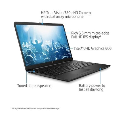HP FHD N4020 15.6" Business Laptop 4GB 128GB Black