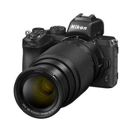 Nikon Z50 DSLR Camera Twin Kit 16-50mm and 50-250mm 20.9MP Black