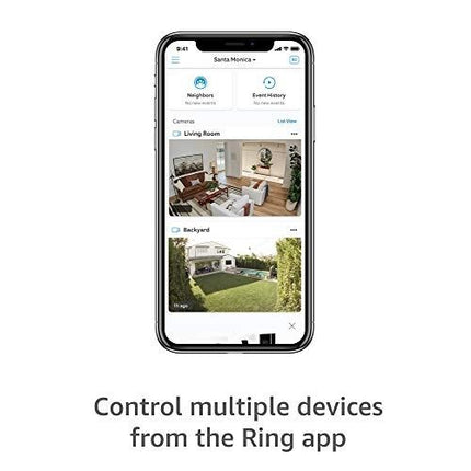 Ring Stick Up 3rd Gen Indoor/Outdoor Camera Black