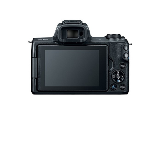 Canon EOS M50 DSLR Camera Body 28-60 mm 24.1MP Black
