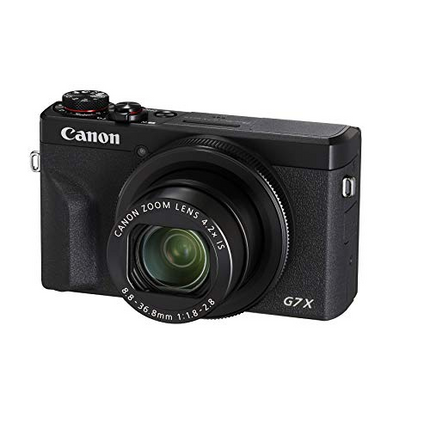 Canon PowerShot G7 X Mark III DSLR Camera 24-100 mm 20MP Black