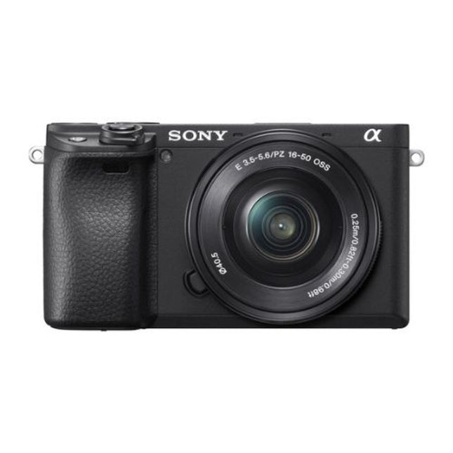Sony Alpha A6400 DSLR Camera 16 to 50 mm 24.2MP Black