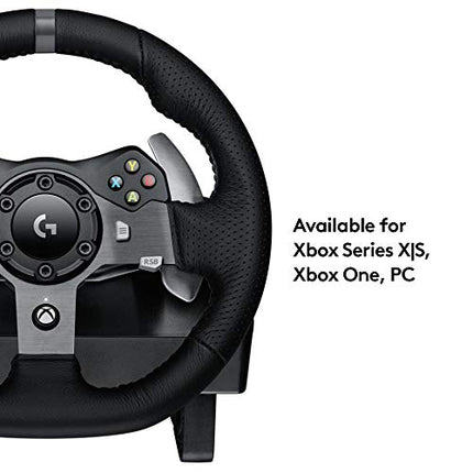 Logitech G920 Steering Wheel Xbox or PC Black