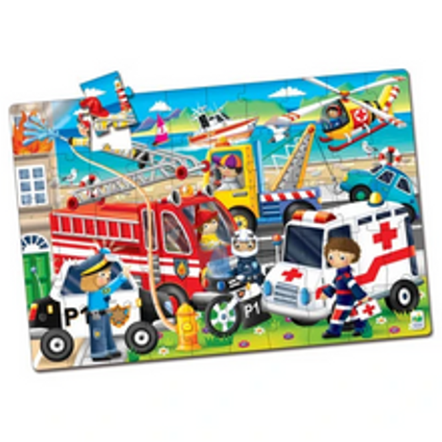 jumbo floor puzzle emergency rescue