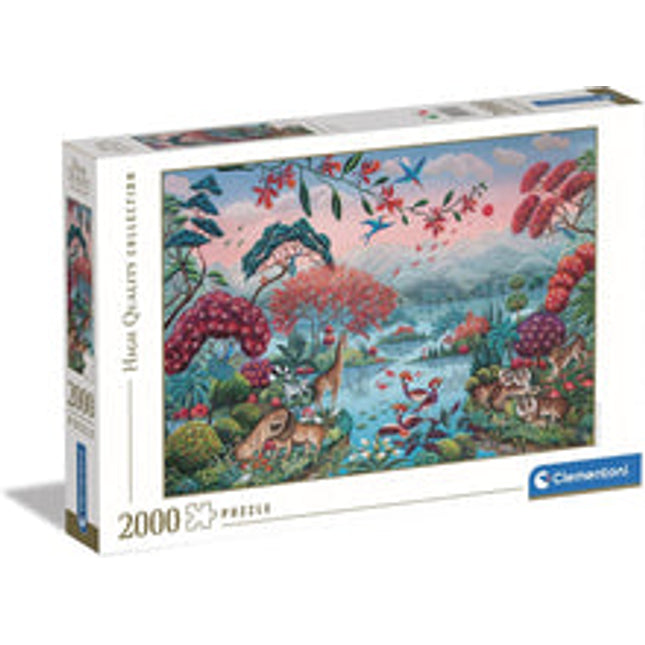 2000 pcs the peaceful jungle