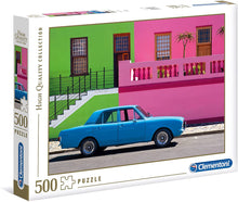 500 pcs the blue car puzzle