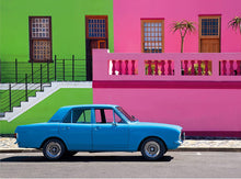 500 pcs the blue car puzzle
