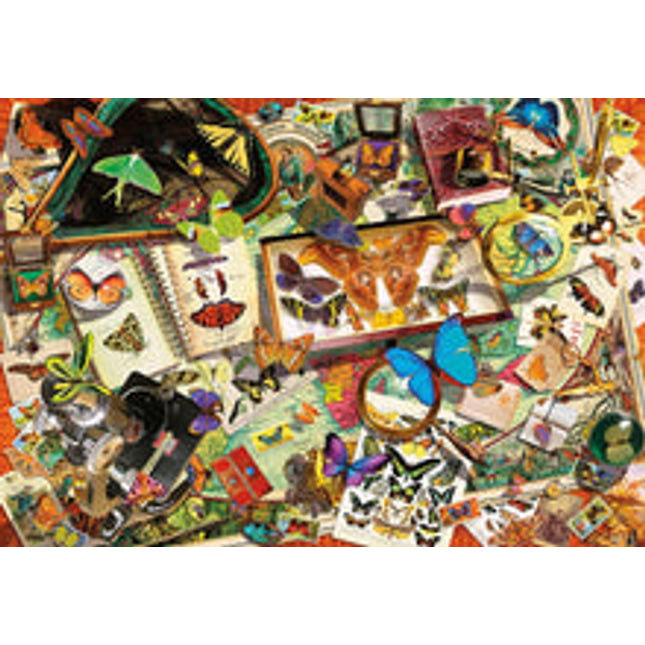 500 pc the butterfly collector
