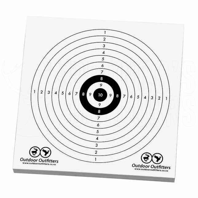 oo paper targets 50x 140mm x 140mm