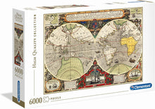 6000 pcs antique nautical map puzzle